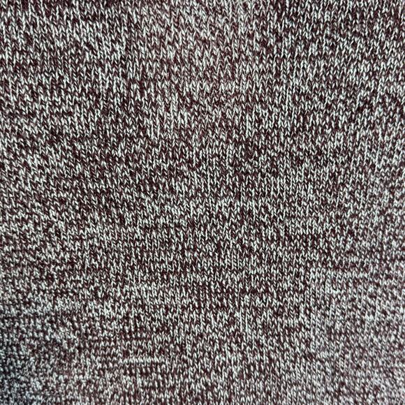 Haband Men's Plus sz 3X Cardigan burgundy diamond pattern, warm, classic, #4267 - Picture 6 of 10